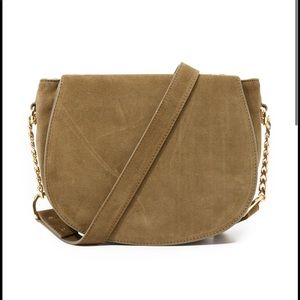 ZIMMERMANN suede saddle cross body bag
